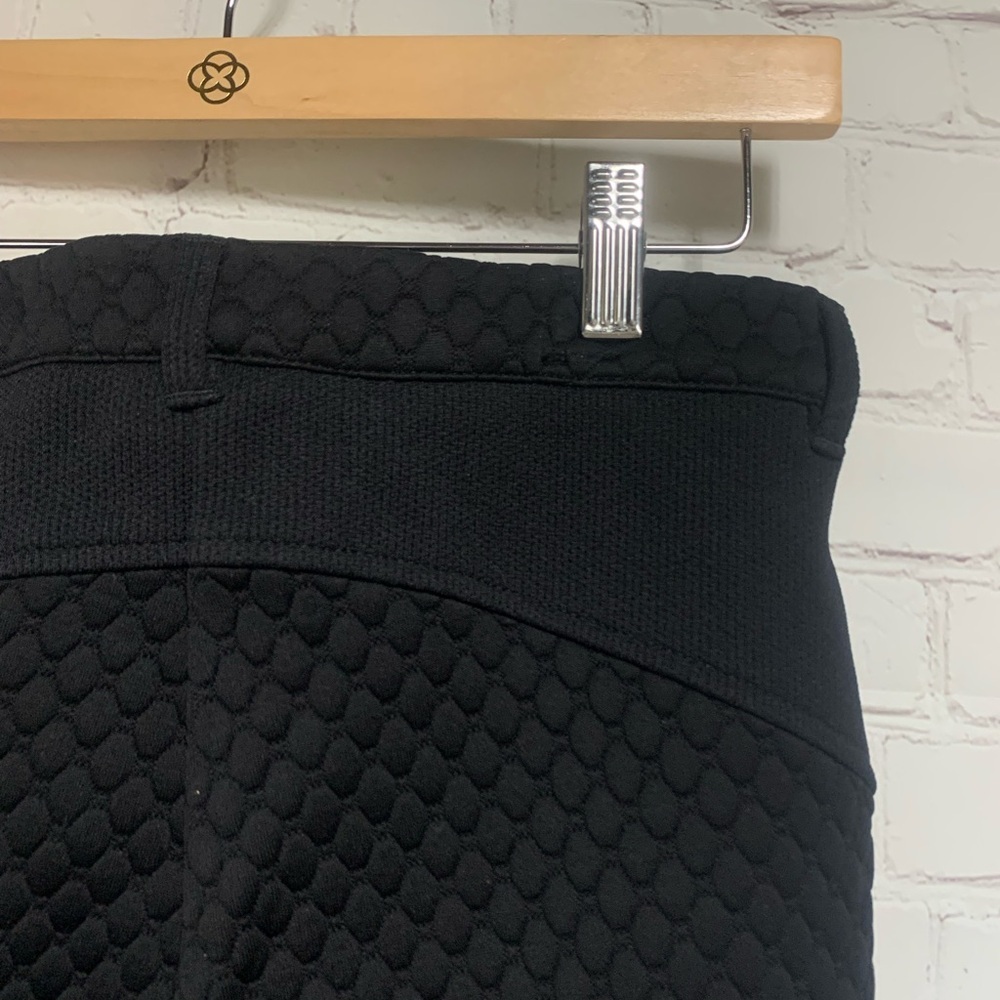 NEW Indies Erwann Black Quilted Pants with Zipper Details Size M - Picture 9 of 11